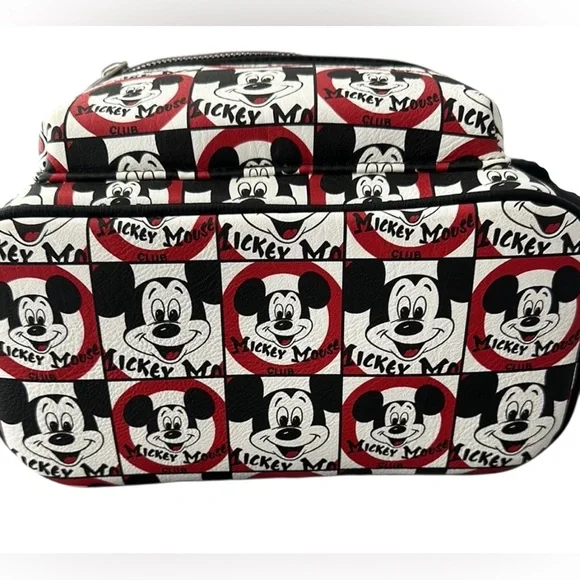 New Disney Parks Loungefly Mini Backpack Mickey Mouse Club - Picture 3 of 4
